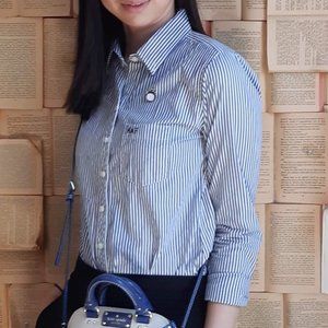 ⭐️2/$15 Striped Dress Shirt⭐️